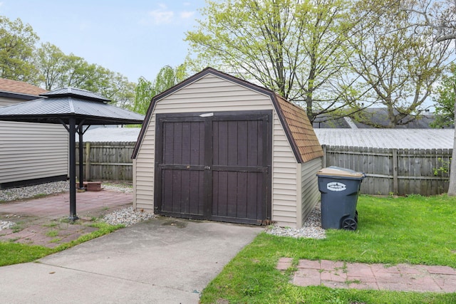 222 Oak St, South Haven, MI 49090 - view of shed featuring a gazebo