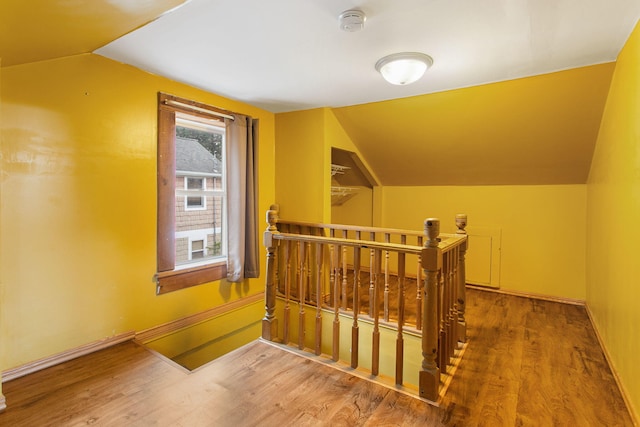 222 Oak St, South Haven, MI 49090 - bonus room with lofted ceiling and wood finished floors