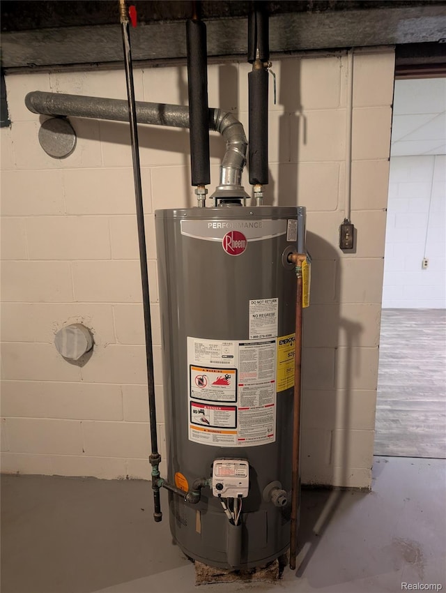 7145 Morrish Rd, Swartz Creek, MI 48473 - utilities with gas water heater