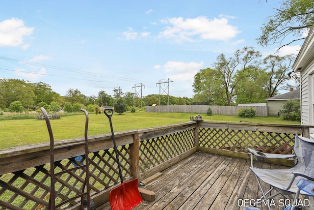 1070 Morningside St, Muskegon, MI 49442 - view of deck