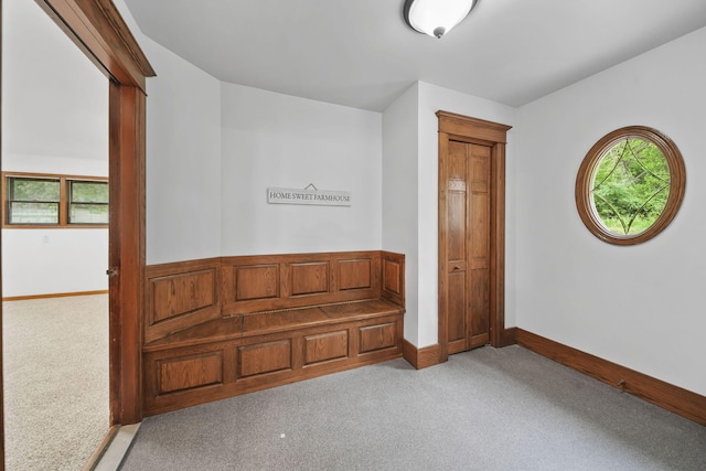 7331 Browns Lake Rd, Jackson, MI 49201 - corridor with carpet floors and baseboards