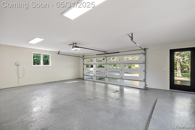 1367 W Long Lake Rd, Bloomfield Hills, MI 48302 - garage featuring a garage door opener