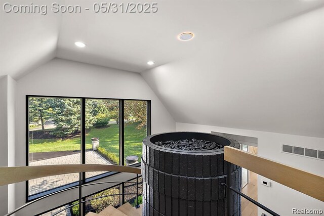 1367 W Long Lake Rd, Bloomfield Hills, MI 48302 - detailed view of recessed lighting and central air condition unit