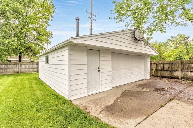 204 Meadowlake Rd, Canton, MI 48188 - view of detached garage