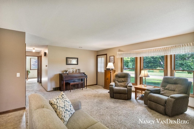 2857 Autumn Ct, Hudsonville, MI 49426 - living room with baseboards and light carpet