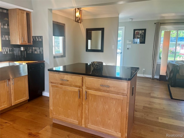 23406 Glenbrook St, Saint Clair Shores, MI 48082 - kitchen with dishwasher, hardwood / wood-style flooring, and healthy amount of natural light