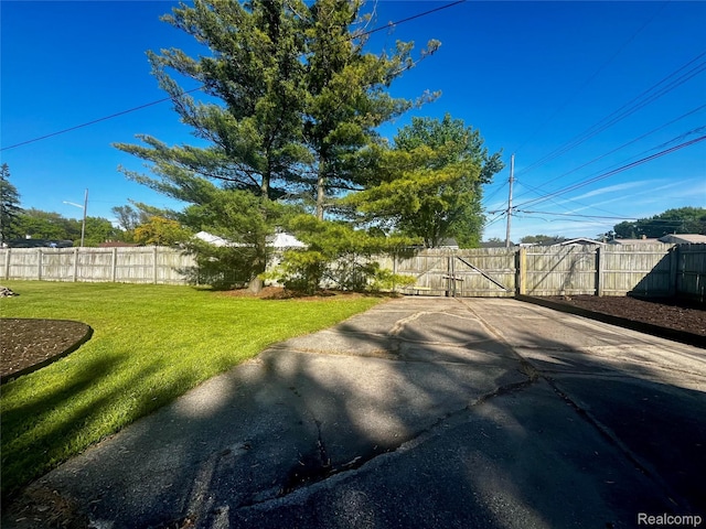 23406 Glenbrook St, Saint Clair Shores, MI 48082 - view of yard featuring a gate