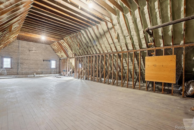 925 Avon St, Flint, MI 48503 - view of attic