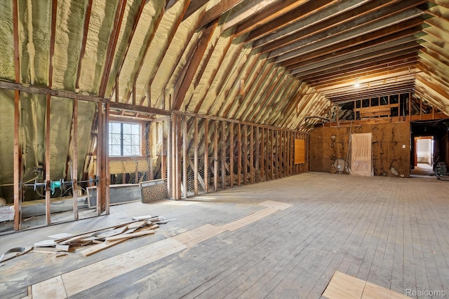 925 Avon St, Flint, MI 48503 - view of attic