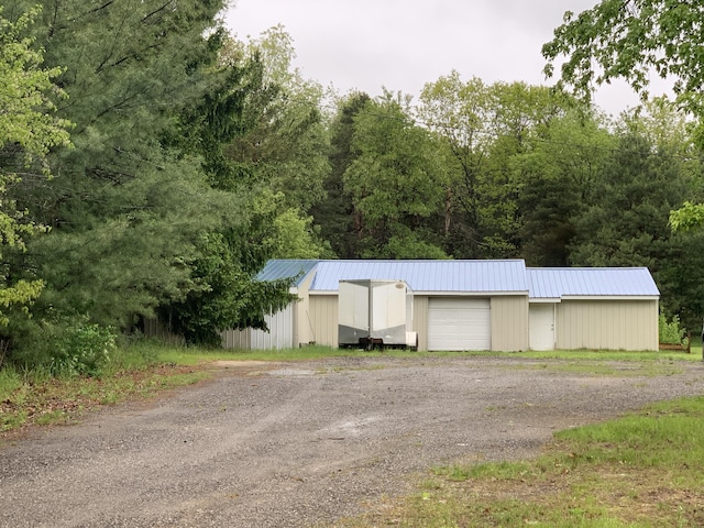 5501 Egner St NE, Cedar Springs, MI 49319 - view of detached garage