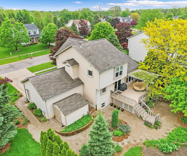 702 Starfield Dr, Pinckney, MI 48169 - aerial perspective of suburban area