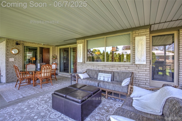 11555 Colpaert Dr, Warren, MI 48093 - view of patio with outdoor dining space and outdoor lounge area