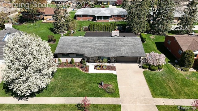 11555 Colpaert Dr, Warren, MI 48093 - aerial view of residential area