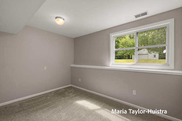 10130 64th Ave, Allendale, MI 49401 - spare room featuring baseboards and carpet flooring