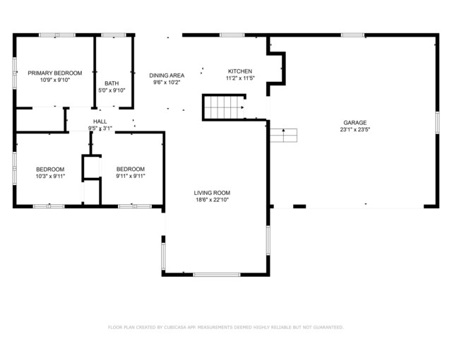1972 W Cedar Dr, Mcbain, MI 49657 - property floor plan