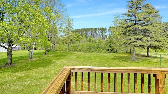 1972 W Cedar Dr, Mcbain, MI 49657 - view of yard