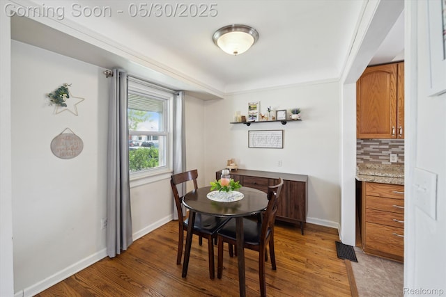 15645 Warwick Ave, Allen Park, MI 48101 - dining room with wood finished floors and baseboards