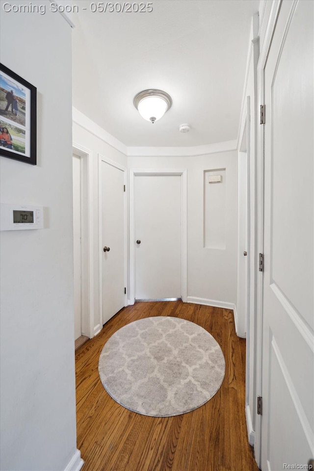 15645 Warwick Ave, Allen Park, MI 48101 - foyer featuring wood finished floors