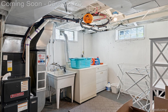 15645 Warwick Ave, Allen Park, MI 48101 - washroom featuring separate washer and dryer and healthy amount of natural light