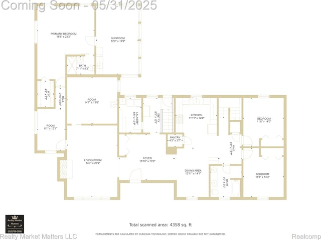 1831 Roods Lake Rd, Lapeer, MI 48446 - property floor plan