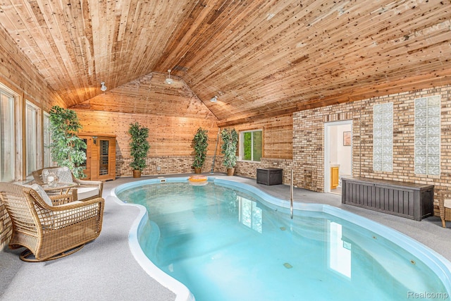 6140 Seymour Rd, Swartz Creek, MI 48473 - view of indoor pool