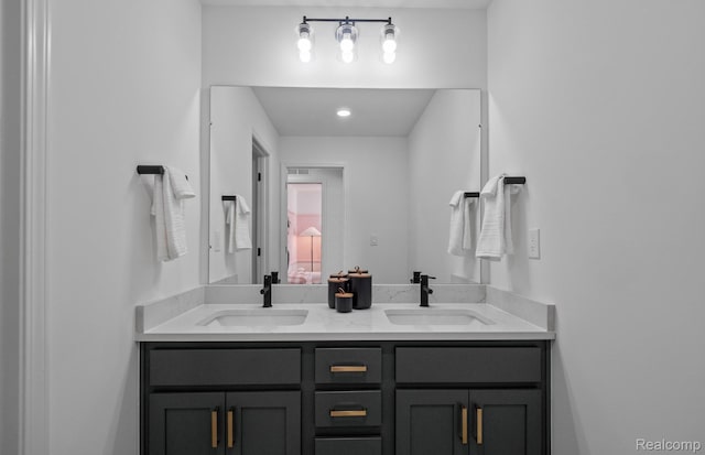 5555 E Spaniel Dr, Ann Arbor, MI 48108 - full bath with double vanity