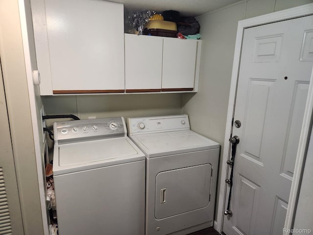 3683 Pinoak St, Clarkston, MI 48348 - washroom with cabinet space and separate washer and dryer