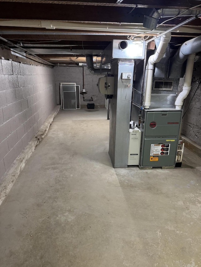 12227 Wise St, Bear Lake, MI 49614 - view of unfinished basement