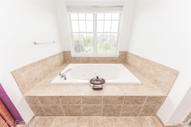 15390 Prestwick Cir, Northville, MI 48168 - bathroom featuring a tub with jets