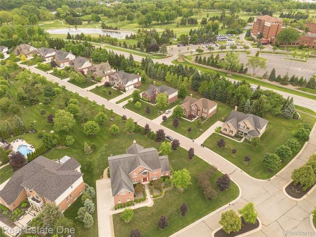 15390 Prestwick Cir, Northville, MI 48168 - drone / aerial view of a large body of water