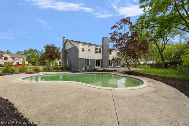 4573 Ranch Ln, Bloomfield Hills, MI 48302 - view of swimming pool with a patio