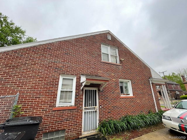 13960 Mettetal St, Detroit, MI 48227 - view of front facade featuring brick siding