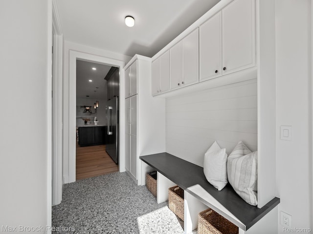 667 Oak Ave, Birmingham, MI 48009 - mudroom with recessed lighting and baseboards