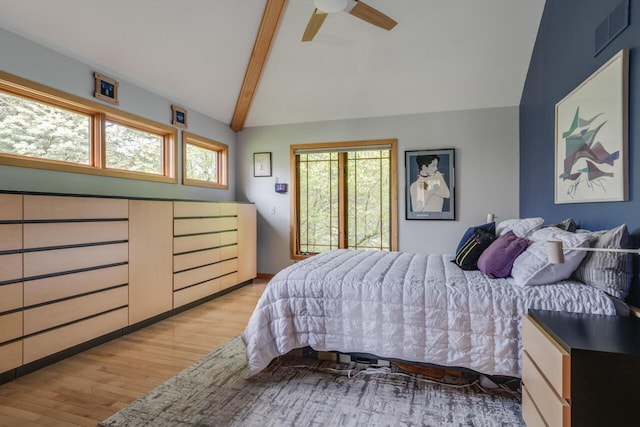 7346 Dunross Dr, Portage, MI 49024 - bedroom featuring light wood-type flooring and a ceiling fan