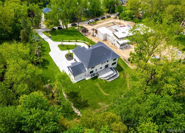 4627 Cimarron Dr, Bloomfield Hills, MI 48302 - drone / aerial view