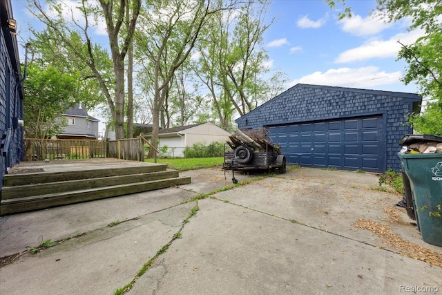 3625 Ellwood Ave, Birmingham, MI 48072 - view of detached garage