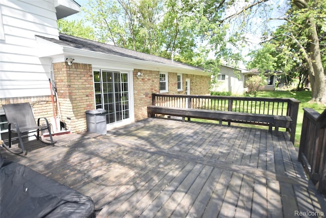 1150 E Hill Rd, Grand Blanc, MI 48439 - view of deck