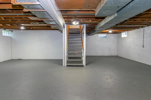4225 Central Blvd, Ann Arbor, MI 48108 - basement with stairway
