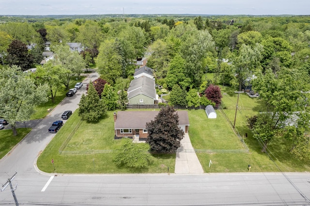 4225 Central Blvd, Ann Arbor, MI 48108 - drone / aerial view of a forest