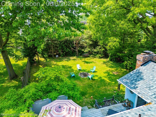 569 Lyon Blvd, South Lyon, MI 48178 - drone / aerial view