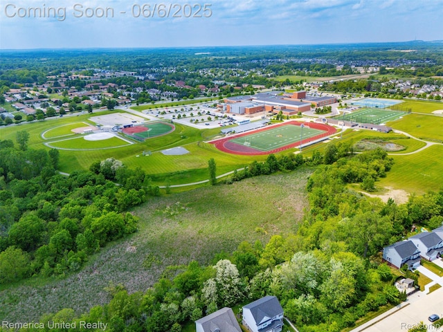 569 Lyon Blvd, South Lyon, MI 48178 - bird's eye view
