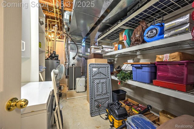 28329 Cottage Ln, New Hudson, MI 48165 - view of storage room