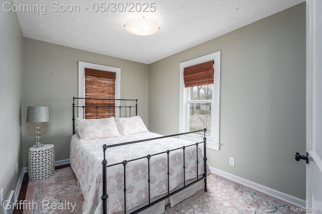117 W Northrup St, Lansing, MI 48911 - bedroom with a textured ceiling and baseboards