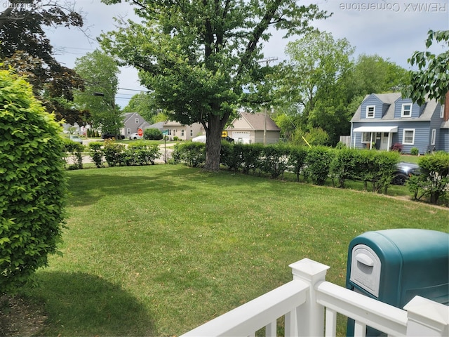 29751 Balmoral St, Garden City, MI 48135 - view of grassy yard featuring a residential view