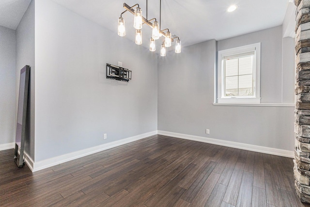 1506 Providence Cove Ct, Byron Center, MI 49315 - unfurnished room with dark wood finished floors and baseboards