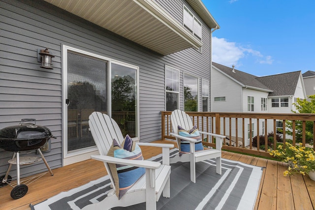 1506 Providence Cove Ct, Byron Center, MI 49315 - wooden terrace featuring area for grilling