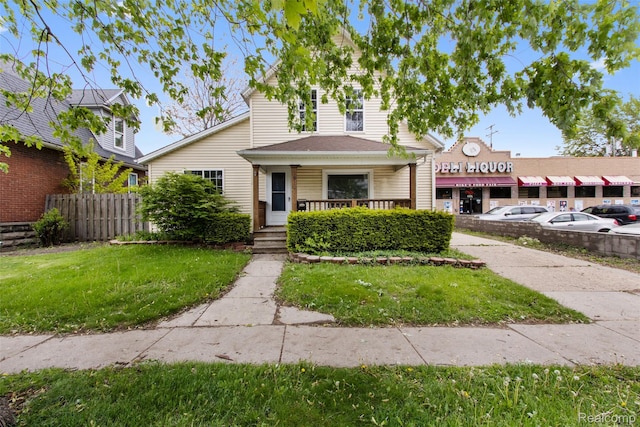 1914 10th St, Port Huron, MI 48060 - view of front of house featuring covered porch