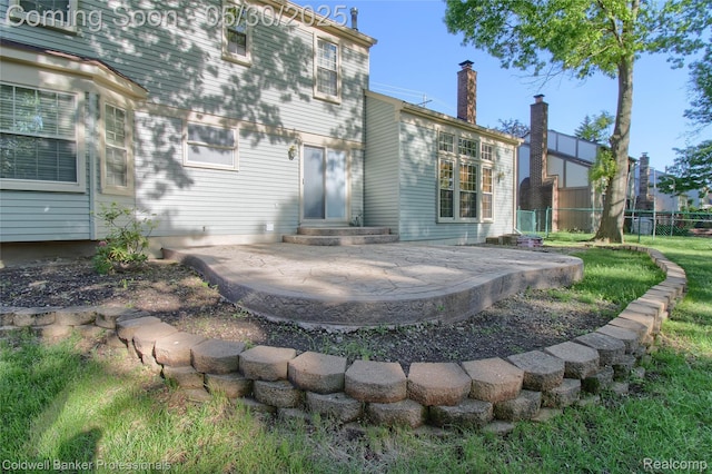 1468 N Morton Taylor Rd, Canton, MI 48187 - rear view of property featuring a patio area
