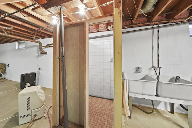 2074 Campbell Dr, Jackson, MI 49202 - view of unfinished below grade area
