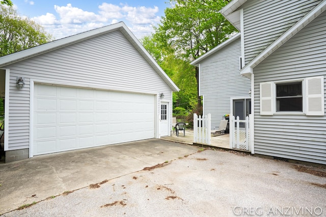 5906 Henry St, Norton Shores, MI 49441 - view of detached garage